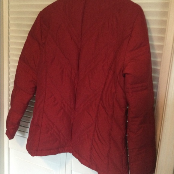 Nine West Red Puffer Jacket, Size M - Picture 5 of 8